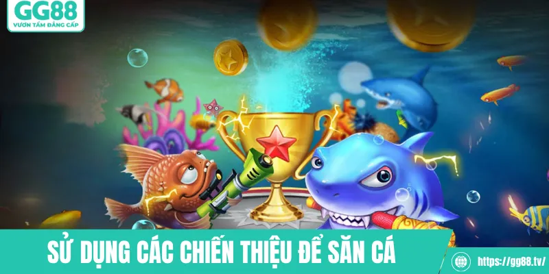 Sử dụng các chiến thiệu để săn cá