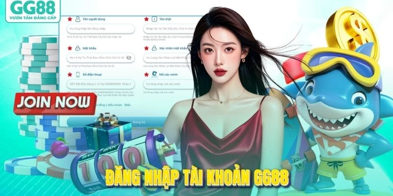 Quy trình đăng nhập trên nền tảng GG88